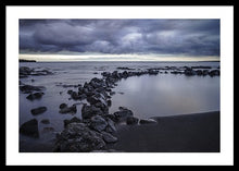 Load image into Gallery viewer, Black Sand Beach - Francesco Emanuele Carucci Photography